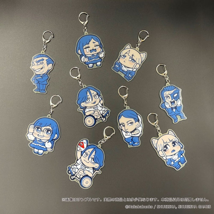 【2026年06月お届け予定/予約商品】都市伝説解体センター×ぶくぶ　おおきめアクリルキーホルダー　02.廻屋 渉 おめん