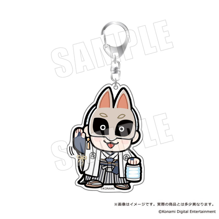 【2026年06月お届け予定/予約商品】SILENT HILL f × ぶくぶ　おおきめアクリルキーホルダー 06.狐面の男　こっちだ