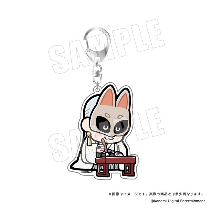 【2026年06月お届け予定/予約商品】SILENT HILL f × ぶくぶ　おおきめアクリルキーホルダー 07.狐面の男　お手紙