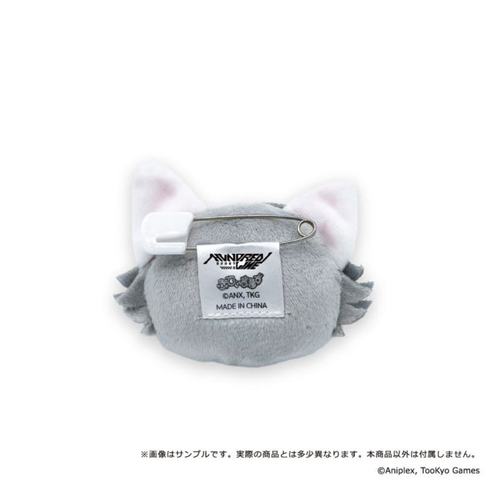 【2026年06月お届け予定/予約商品】HUNDRED LINE -最終防衛学園-　ぷてぃまるず　ぬいぐるみバッジ　03.蒼月衛人