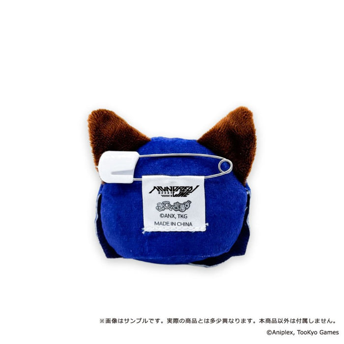 【2026年06月お届け予定/予約商品】HUNDRED LINE -最終防衛学園-　ぷてぃまるず　ぬいぐるみバッジ　04.九十九今馬