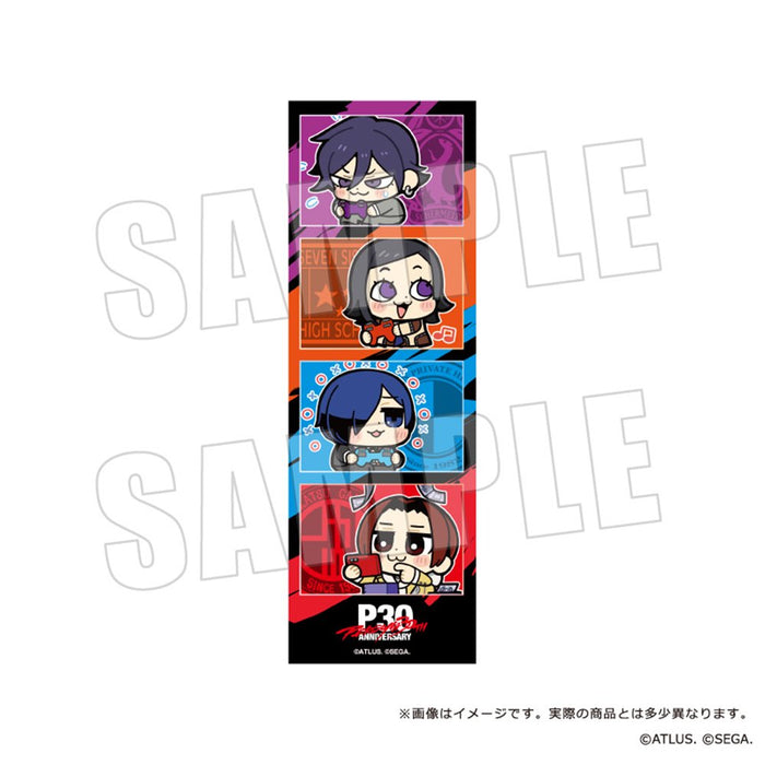 【2026年07月お届け予定/予約商品】P30th 主人公×ぶくぶ 4カットステッカー A