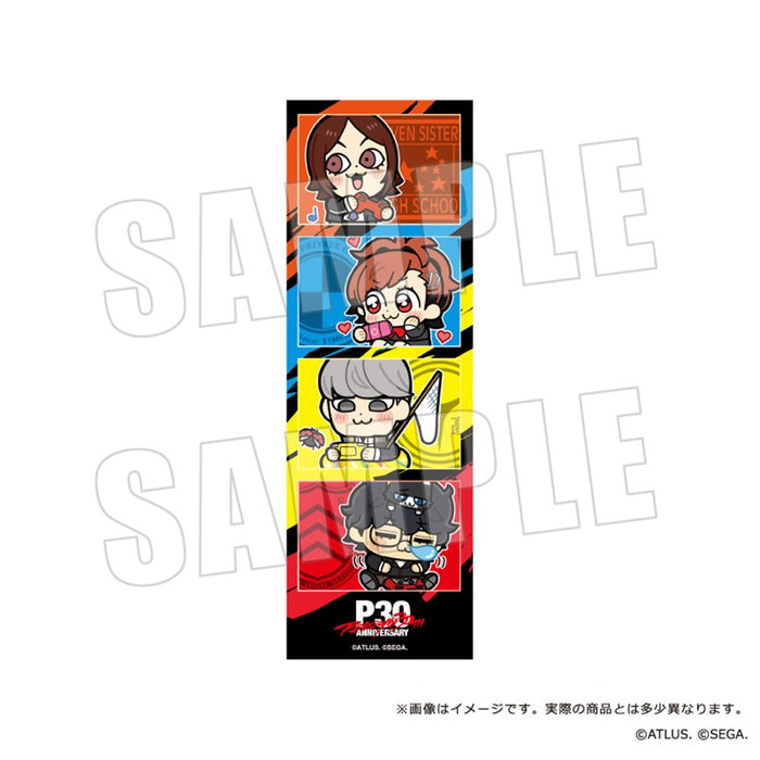 【2026年07月お届け予定/予約商品】P30th 主人公×ぶくぶ 4カットステッカー B