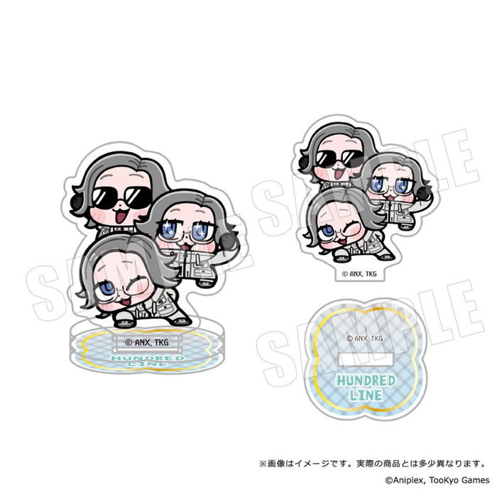 【2026年11月お届け予定/予約商品】HUNDRED LINE - 最終防衛学園- ×ぶくぶ　アクリルスタンド　全8種 1BOX