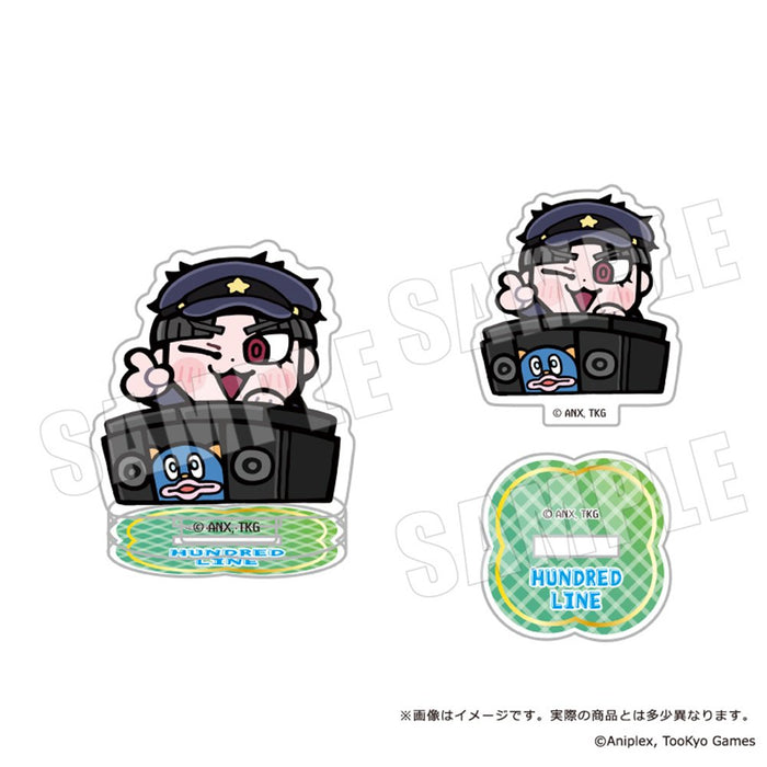 【2026年11月お届け予定/予約商品】HUNDRED LINE - 最終防衛学園- ×ぶくぶ　アクリルスタンド　全8種 1BOX