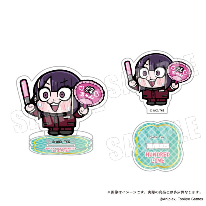 【2026年11月お届け予定/予約商品】HUNDRED LINE - 最終防衛学園- ×ぶくぶ　アクリルスタンド　全8種 1BOX