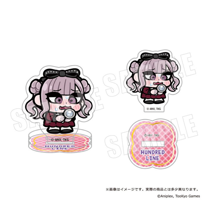 【2026年11月お届け予定/予約商品】HUNDRED LINE - 最終防衛学園- ×ぶくぶ　アクリルスタンド　全8種 1BOX