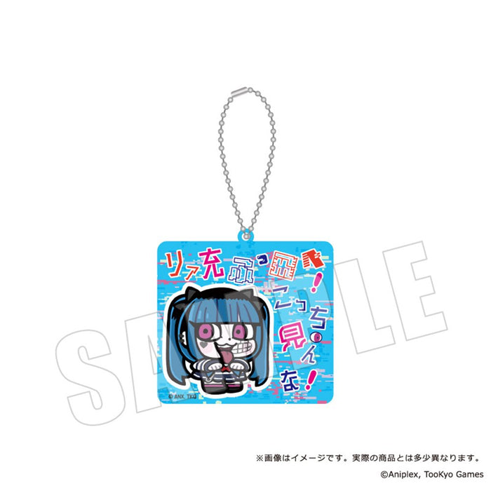【2026年11月お届け予定/予約商品】HUNDRED LINE - 最終防衛学園- ×ぶくぶ　セリフアクリルキーホルダー　全8種 1BOX