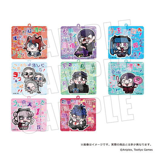 【2026年11月お届け予定/予約商品】HUNDRED LINE - 最終防衛学園- ×ぶくぶ　セリフアクリルキーホルダー　全8種 1BOX