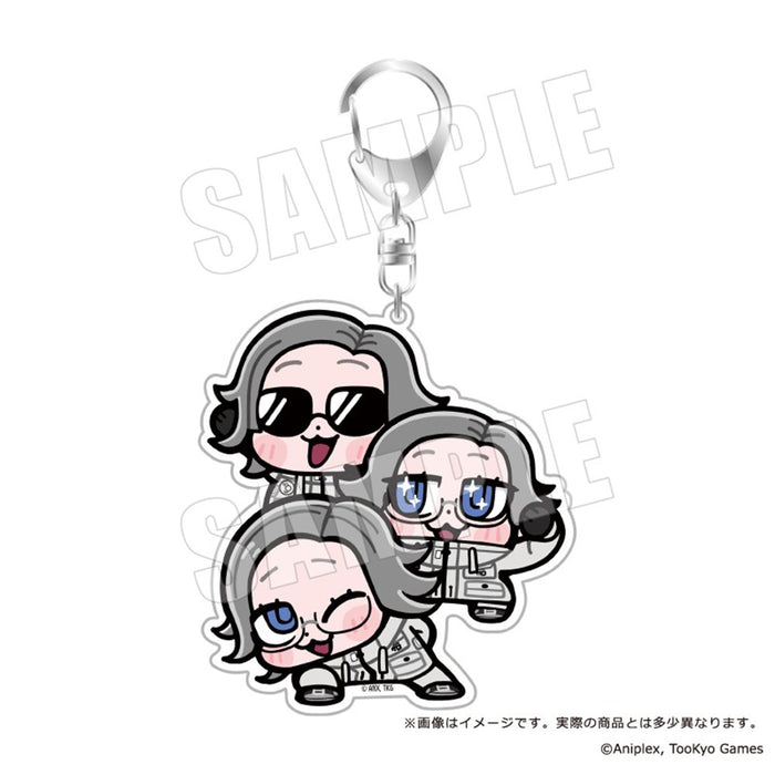 【2026年11月お届け予定/予約商品】HUNDRED LINE - 最終防衛学園- ×ぶくぶ　おおきめアクリルキーホルダー　04.蒼月衛人