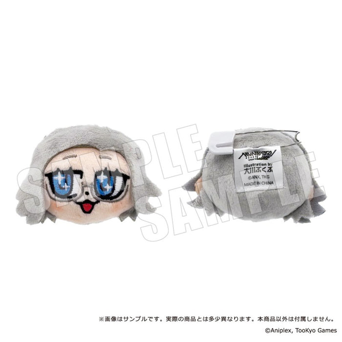 【2026年11月お届け予定/予約商品】HUNDRED LINE - 最終防衛学園- ×ぶくぶ　ぬいぐるみバッジ　04.蒼月衛人
