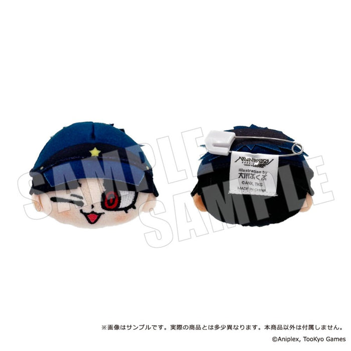 【2026年11月お届け予定/予約商品】HUNDRED LINE - 最終防衛学園- ×ぶくぶ　ぬいぐるみバッジ　05.丸子楽