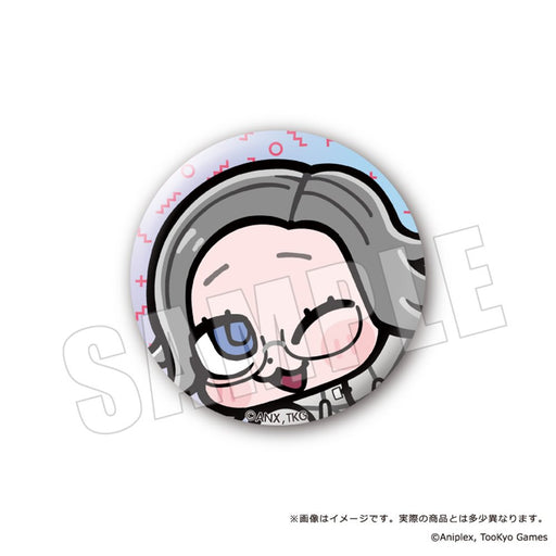 【2026年11月お届け予定/予約商品】HUNDRED LINE - 最終防衛学園- ×ぶくぶ　カンバッジ　蒼月衛人　01.ウィンク