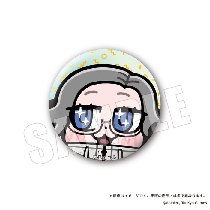 【2026年11月お届け予定/予約商品】HUNDRED LINE - 最終防衛学園- ×ぶくぶ　カンバッジ　蒼月衛人　02.キラキラ