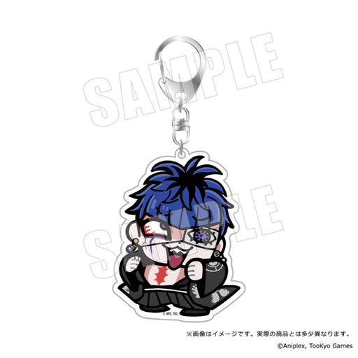 【2026年11月お届け予定/予約商品】HUNDRED LINE - 最終防衛学園- ×ぶくぶ　おおきめアクリルキーホルダー　08.面影歪