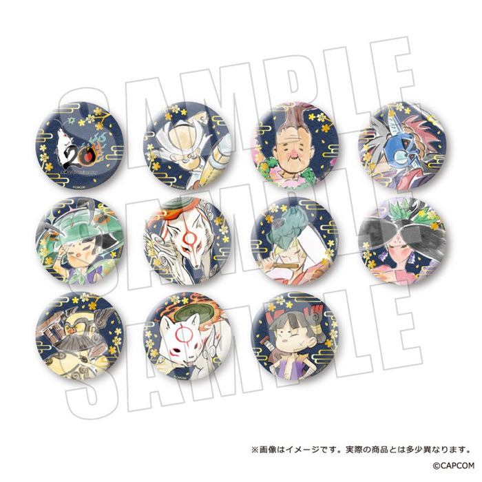 【2026年10月お届け予定/予約商品】大神20周年　和紙風金箔カンバッジ　全11種 1BOX