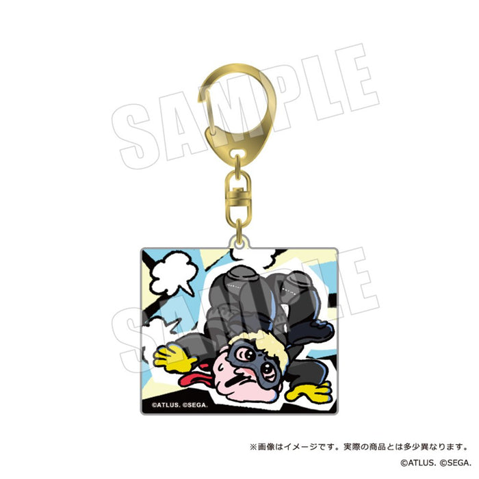 【2027年01月お届け予定/予約商品】ペルソナ５ ザ・ロイヤル×可哀想に！　アクリルキーホルダー　03.スカル
