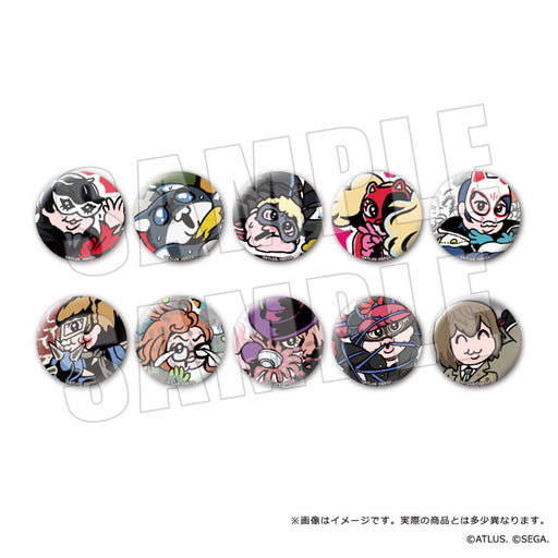 【2027年01月お届け予定/予約商品】ペルソナ５ ザ・ロイヤル×可哀想に！　カンバッジ　全10種