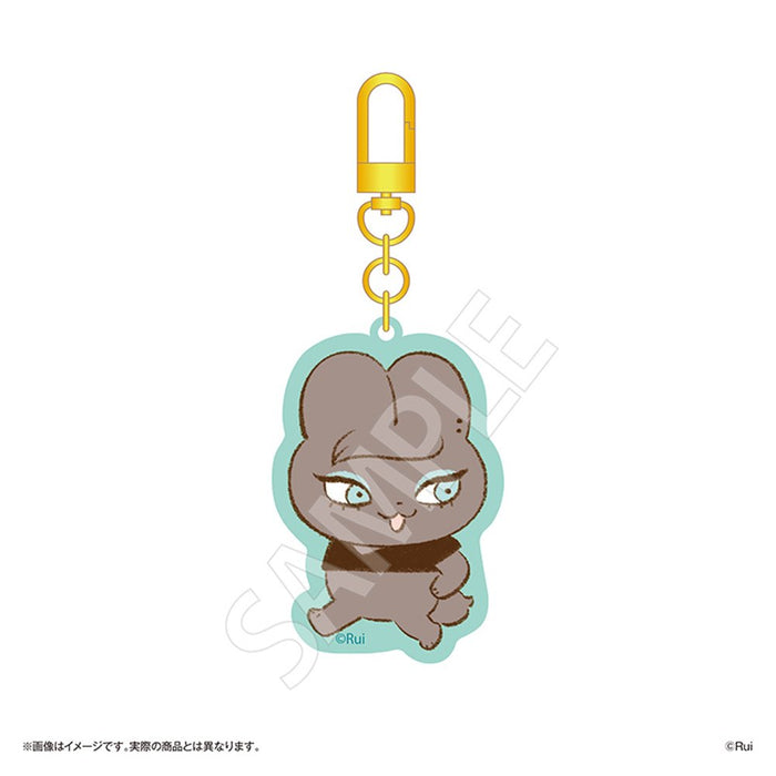 【2026年12月お届け予定/予約商品】ウサギのつもりのカタツムリ アクリルキーホルダー　ニキ