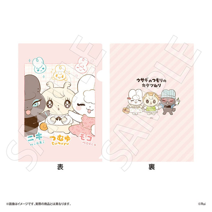 【2026年12月お届け予定/予約商品】ウサギのつもりのカタツムリ クリアファイル なかよし