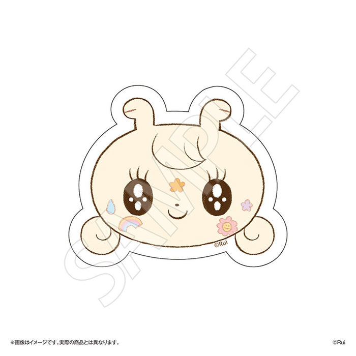 【2026年12月お届け予定/予約商品】ウサギのつもりのカタツムリ キラキラステッカー　つむゆFace