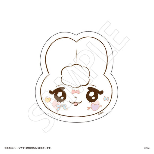 【2026年12月お届け予定/予約商品】ウサギのつもりのカタツムリ キラキラステッカー　モコFace