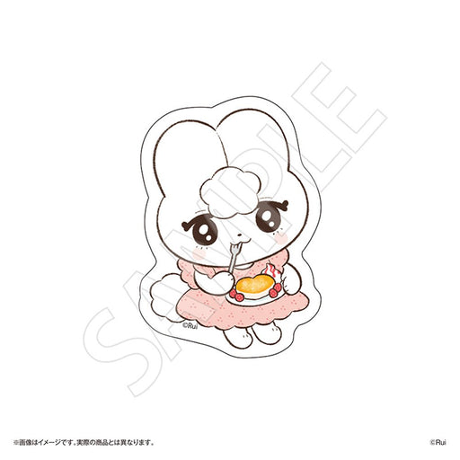 【2026年12月お届け予定/予約商品】ウサギのつもりのカタツムリ キラキラステッカー モコcafe