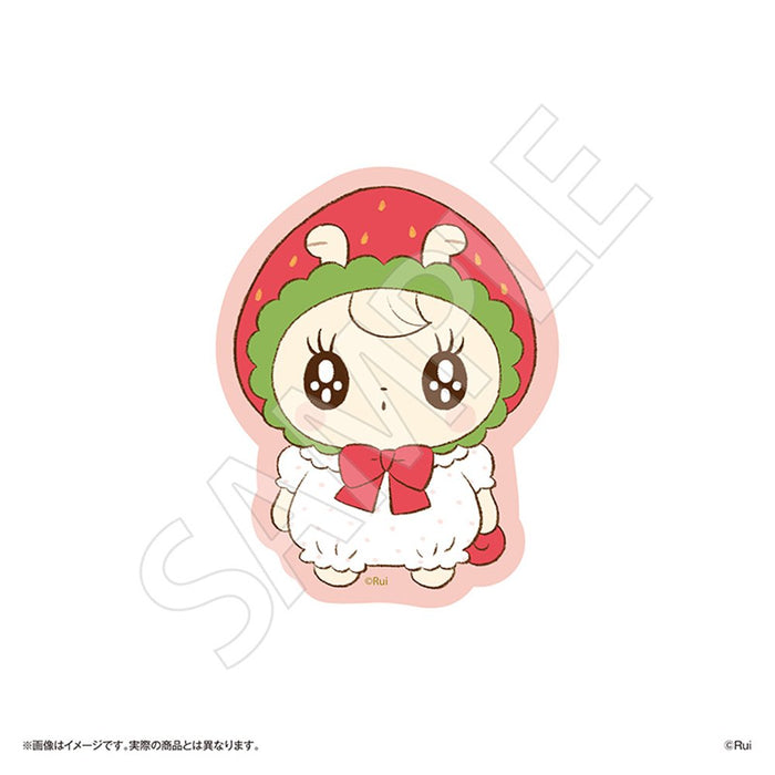 【2026年12月お届け予定/予約商品】ウサギのつもりのカタツムリ キラキラステッカー　つむゆStrawberry
