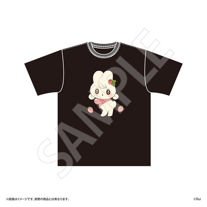 【2026年12月お届け予定/予約商品】ウサギのつもりのカタツムリ プリントTシャツ ドリーム BK S