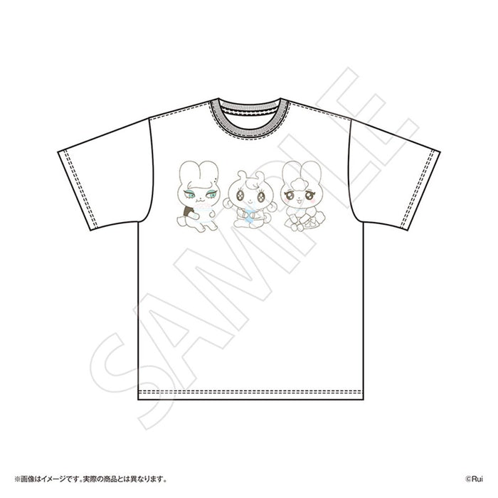 【2026年12月お届け予定/予約商品】ウサギのつもりのカタツムリ 刺繍Tシャツ 映画館 L