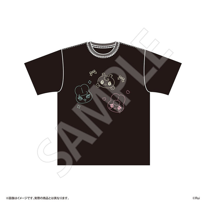 【2026年12月お届け予定/予約商品】ウサギのつもりのカタツムリ 刺繍Tシャツ フレンド L