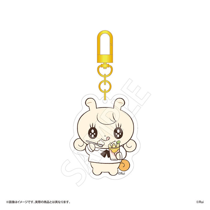 【2026年12月お届け予定/予約商品】ウサギのつもりのカタツムリ アクリルキーホルダー つむゆcafe