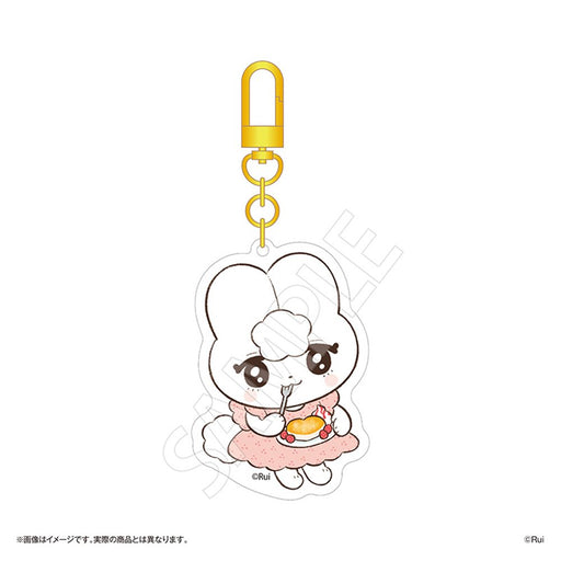 【2026年12月お届け予定/予約商品】ウサギのつもりのカタツムリ アクリルキーホルダー モコcafe