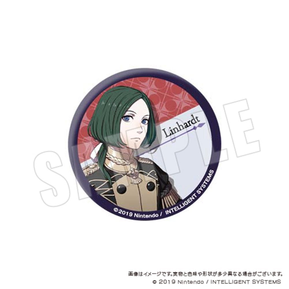 ファイアーエムブレム 風花雪月 缶バッジ 07.リンハルト （再販