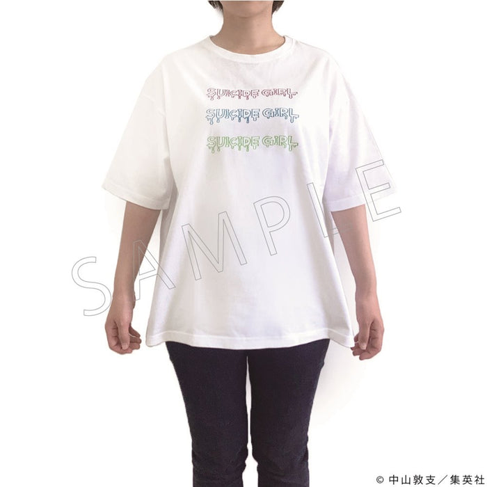 スーサイドガール　Tシャツ　ロゴ【ホワイト】　Ｍ