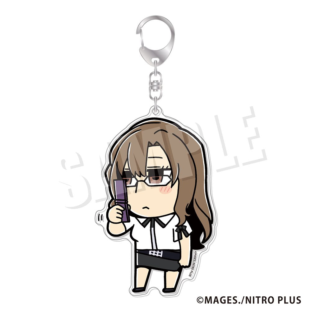 STEINS;GATE しゅたげ ぶくぶ おおきめアクリルキーホルダー 05.桐生萌