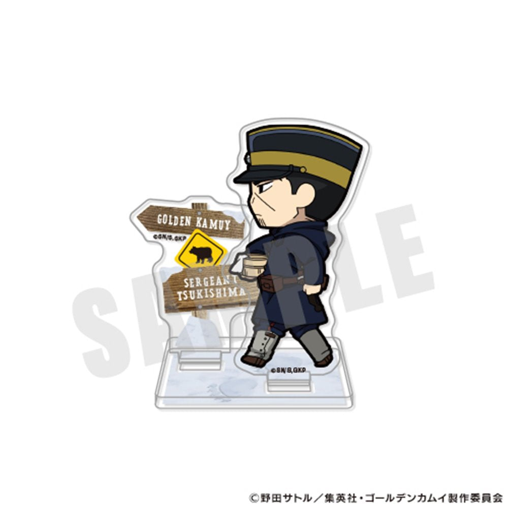ゴールデンカムイ きゃらまーち アクリルスタンド 09.月島軍曹 — empty