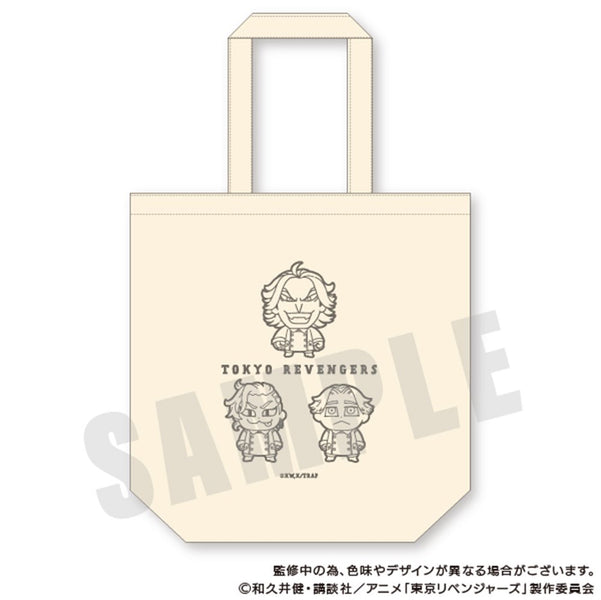 東京リベンジャーズ　柴大柴　バッグ　ポーチ　５点セット 東京リベンジャーズ 帆布×レザートートバッグ dusty flower ver