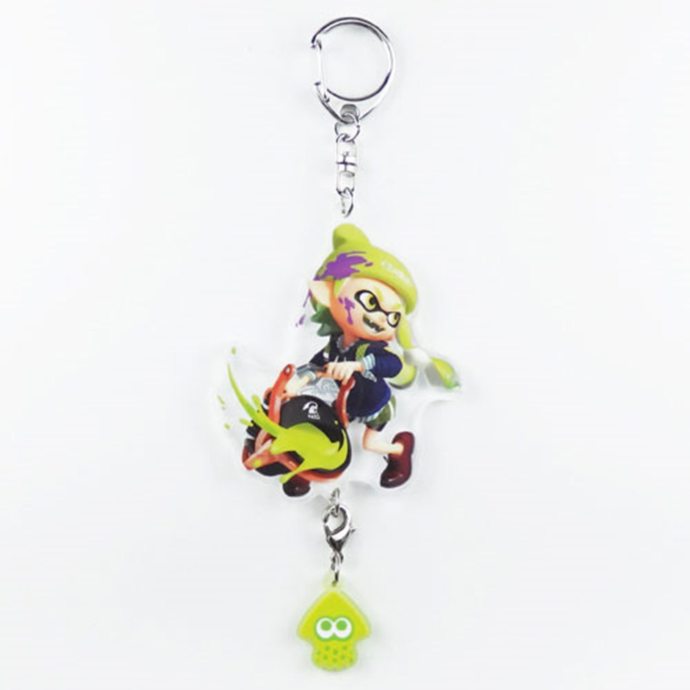 スプラトゥーン　フィギュア　ワッペン　キーホルダー　9点セット新品 スプラトゥーン アクリルキーホルダー 3 (8種セット) : Game